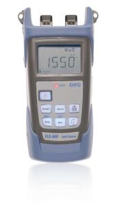 EXFO FLS-600 fiberlyskilde QUAD MM/SM FC/UPC