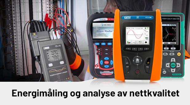 Energimåling og analyse av nettkvalitet