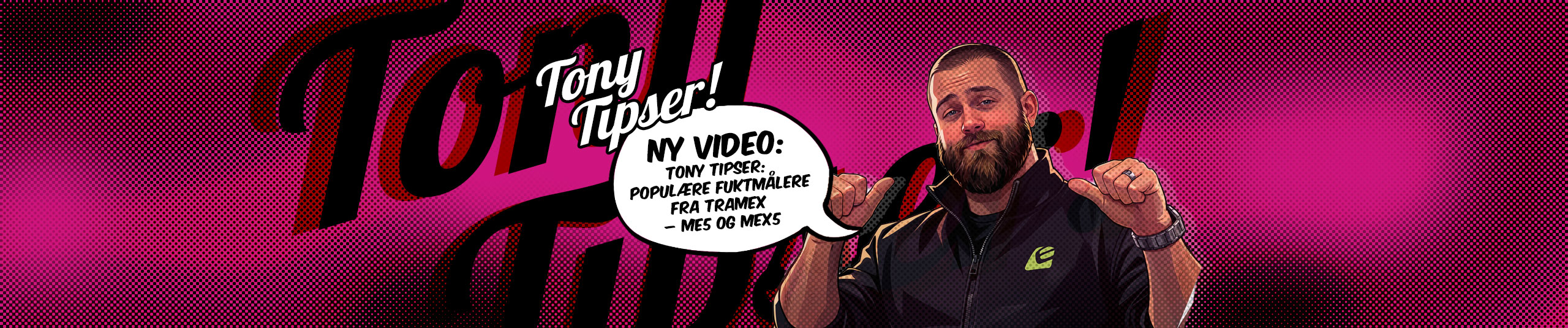 Tony Tipser: Populære fuktmålere fra Tramex – ME5 og MEX5