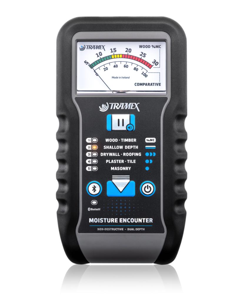 Tramex ME5 fuktsøker for tre, innervegger, fliser, murverk