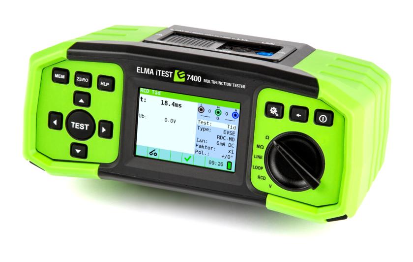 Elma iTest 7400 Installasjonstester