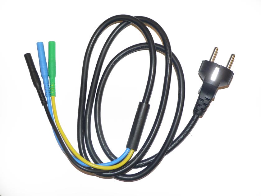 HT Testledning med Schuko-stik