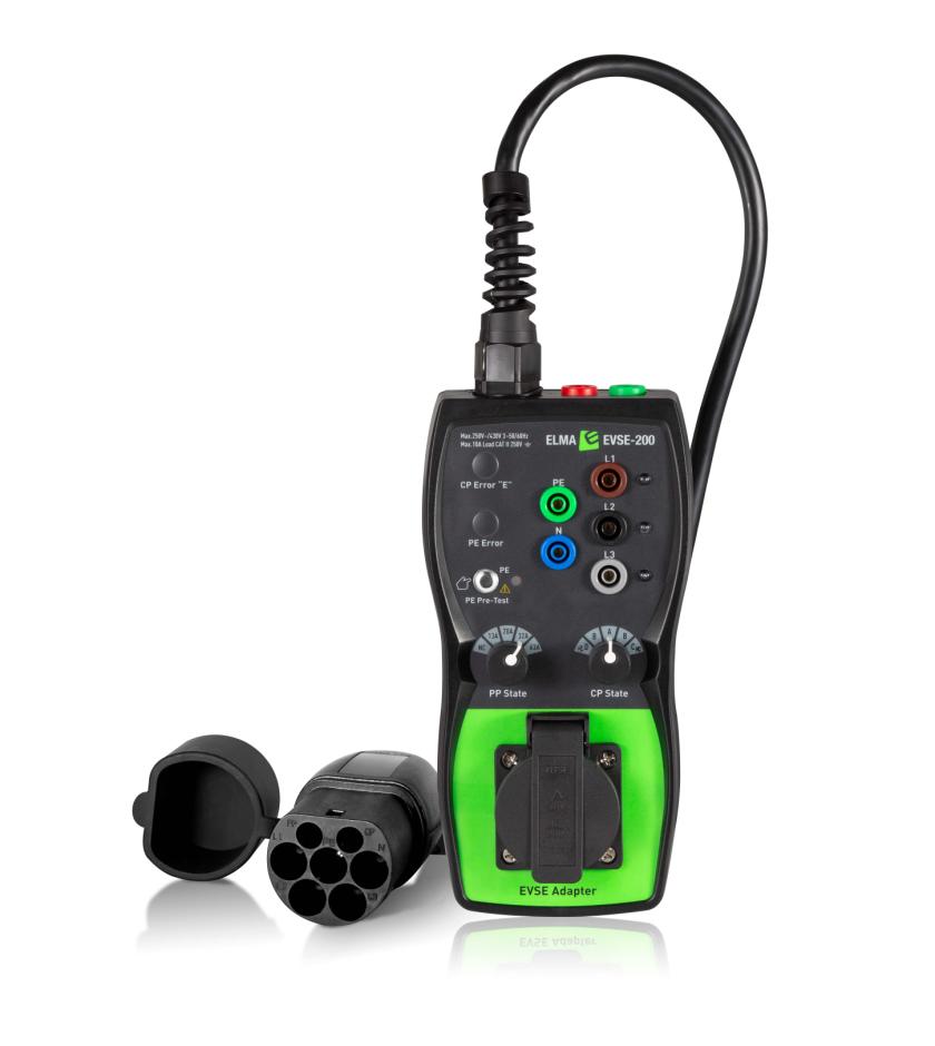 Elma EVSE-200 type 2 Elbil testadapter