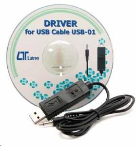 USB-01,USB kabel / minijack 3,5mm|