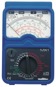 MX 1 Analogt multimeter 1500V AC/DC