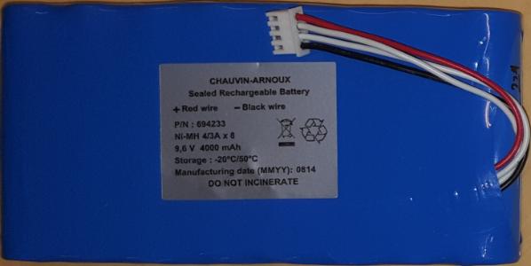 Batteri NIMH til SCOPIX/CA833X CA6550, 55