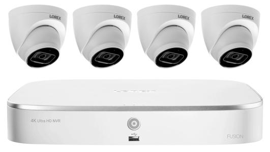 Lorex bundle - N845A62 NVR med 4 x E841CD-E kamera